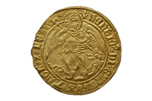 Asthall Definesinden Tudor madeni para by School English