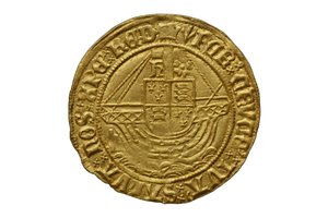Asthall Definesinden Tudor madeni para by School English