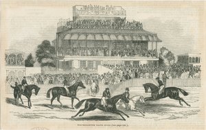 Wolverhampton - Grand Stand: gravür, nd [c 1844] (baskı) by School English