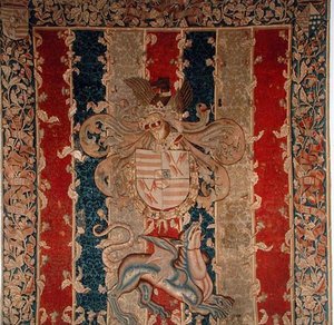 Croy-Melun arması (goblen) by School Flemish