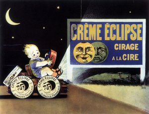 Balmumu parlatma reklamı “” Eclipse Creme”” by School French