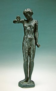 Ayakta duran figür (bronz) by School French