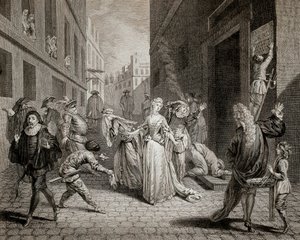 Terör (1793-1794): İtalyan komedyenler (Commedia dell