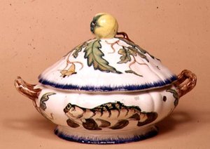 Tureen by Leboeuf et Milliet, Rousseau tarafından Bracquemond