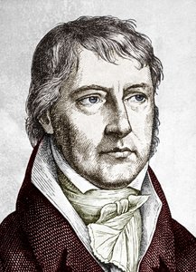 Georg Wilhelm Friedrich Hegel (renkli gravür)