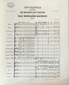 Felix Mendelssohn (lito) tarafından "Camacho