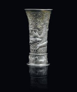 Beher, Transilvanya, c.1650 (koli yaldızlı gümüş)