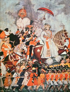 Büyük Ekber (renkli taş) by School Indian