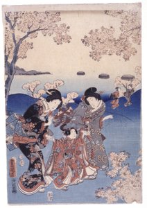 İsimsiz (renkli gravür) by School Japanese
