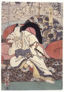 Yoshitoki (renkli gravür) by School Japanese