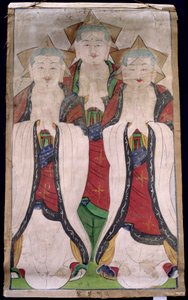 Sambul jeseok (ipek üzerine doğal pigment) by School Korean