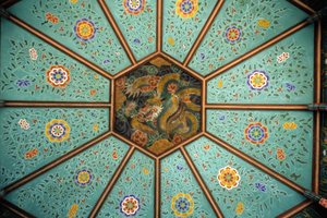 Bir ejderhayı tasvir eden Kore