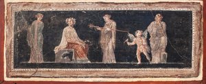 Dionysos sahnesi, Herculaneum by School Roman