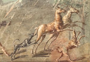 Avlanırken seviyor, Herculaneum