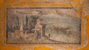 Deniz manzarası, Boscoreale by School Roman