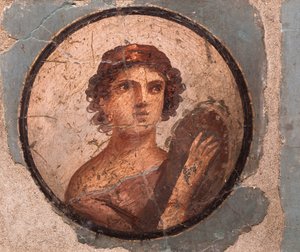 Madalyon portreleri, Pompeii by School Roman