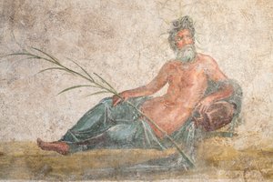 Sarno Nehri, Pompeii, Vestal Bakirelerinin Evi by School Roman