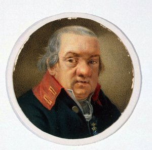 Anonim sanatçı tarafından mimar Giacomo Quarenghi