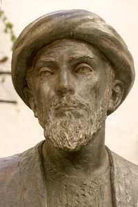 Musa Maimonides'in başı (1135-1204) (bronz) (237390 detayı)