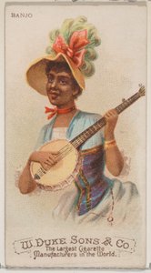 Banjo, Duke marka sigaralar için Musical Instruments N82 serisinden, 1888., 1888.
