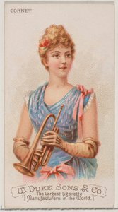 Cornet, Duke marka sigaralar için Musical Instruments N82 serisinden, 1888., 1888.