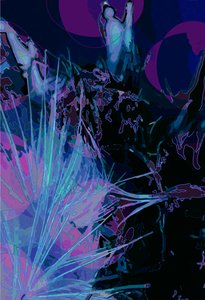 Enginar_abst_vert5 (dijital) by Scott J. Davis