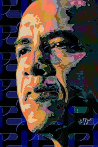Barack Obama (dijital) by Scott J. Davis