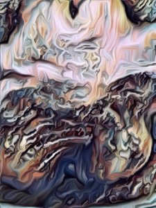 Blue Oyster, 2021 (dijital) by Scott J. Davis