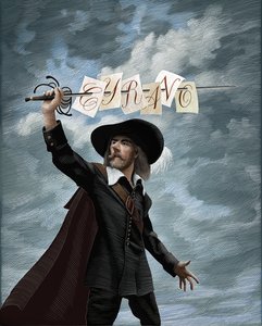 Cyrano De Bergerac, 2020 (karalama tahtası, dijital olarak renklendirilmiş) by Scott McKowen