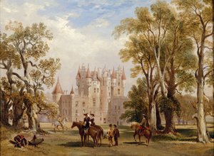Glamis Kalesi, Angus by Scottish School
