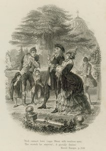 Ahlaki Denemelerden bir sahne, Alexander Pope (gravür) by Scottish School
