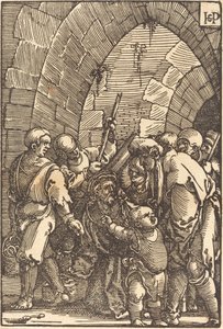 Haç Taşıyan İsa by Sebald Beham