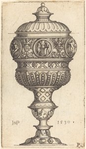 Yuvarlak Madalyonlu Çifte Kadeh by Sebald Beham