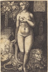Havva Ayakta by Sebald Beham