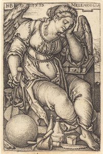 melankoli by Sebald Beham