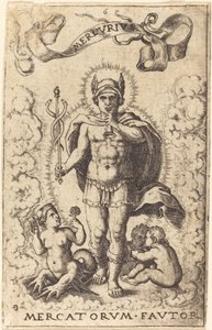 Merkür by Sebald Beham