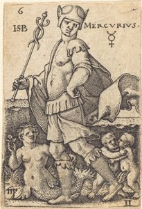 Merkür by Sebald Beham