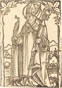 Aziz Erasmus Piskopos olarak by Sebald Beham