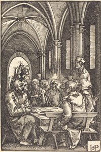Son Akşam Yemeği by Sebald Beham