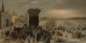 Frozen Scheldt tarafından Antwerp Rıhtımı