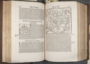 Kozmografi, Fol 346-347, 1544 by Sebastian Munster