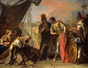 İskender ve Darius Ailesi, c.1708-1710 by Sebastiano Ricci