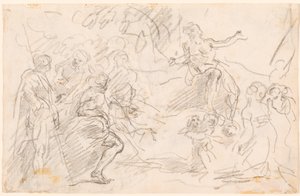 İncil Sahnesi [verso] by Sebastiano Ricci
