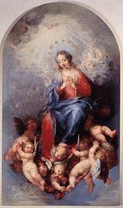 Tertemiz Meryem Ana (tuval üzerine yağlı boya by Sebastiano Ricci