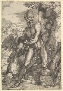 Prometheus, 1558. by Sebastiano de Valentinis