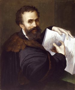 Michelangelo Buonarroti, 1520 dolayları by Sebastiano del Piombo