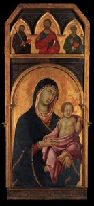 Madonna ve Çocuk, ca. 1320. by Segna di Buonaventura