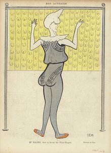 Louise Balthy, Fransız aktris, Folies-Bergere