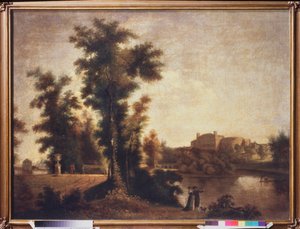 Saint Petersburg yakınlarındaki manzara. Semyon Fyodorovich Shchedrin