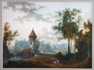 Değirmen ve Pil Kulesi, 1797